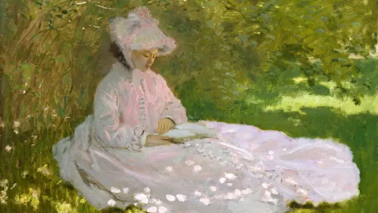 Claude Monet Springtime 1872