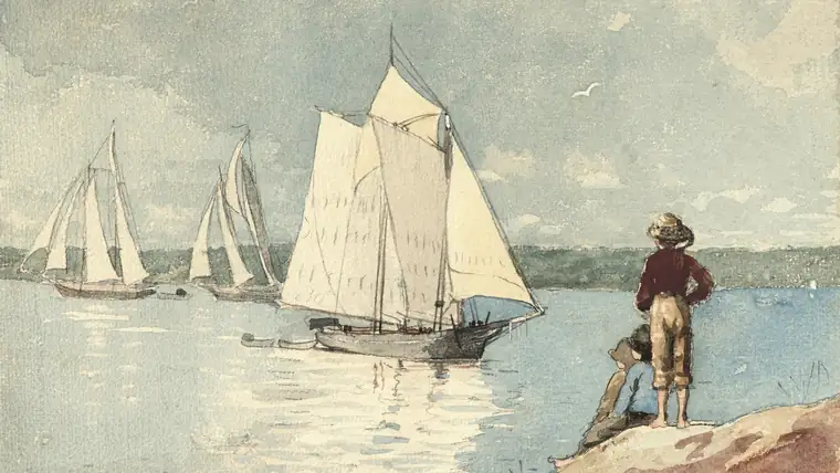 Winslow Homer Clear Sailing 1880